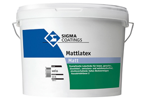 Sigmamix Mattlatex 12,5 lt PG 1 aus weiss
